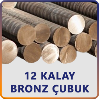 12 KALAY BRONZ ÇUBUK (DOLU)
